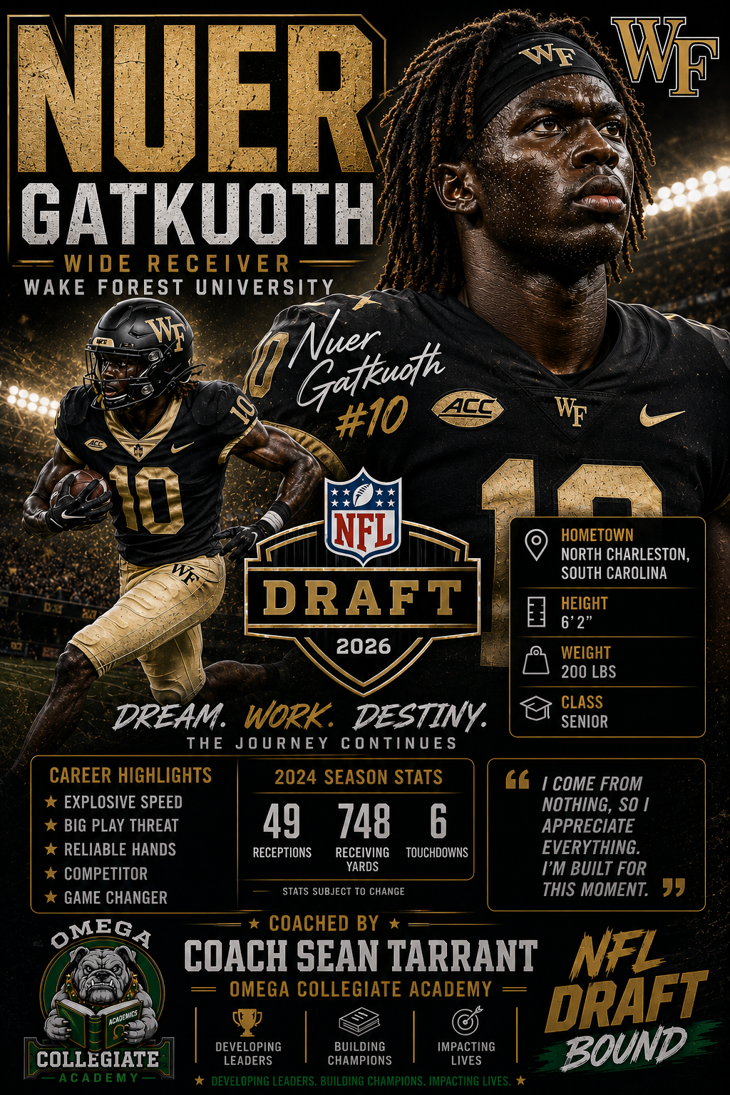 Nuer Gatkuoth commitment graphic